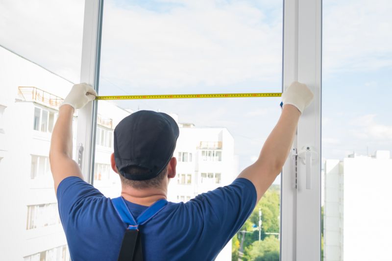 Professional Window Installers at Work